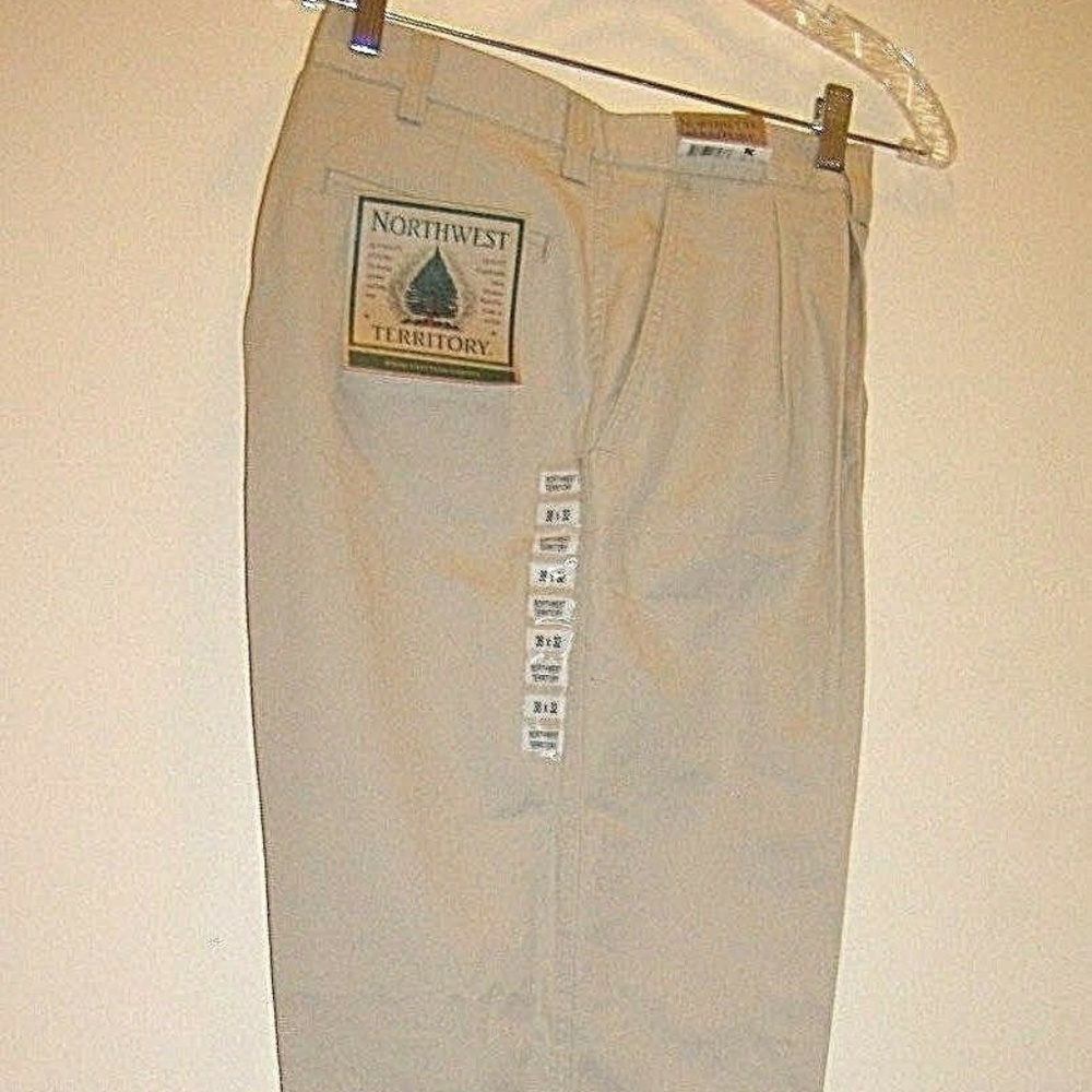 Northwest Territory Chino 100% Cotton Khaki Pants - Picture 2 of 5